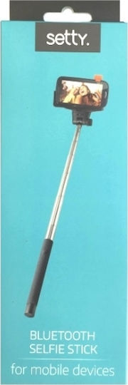 Setty Selfie Stick με Bluetooth Μαύρο DW_000026