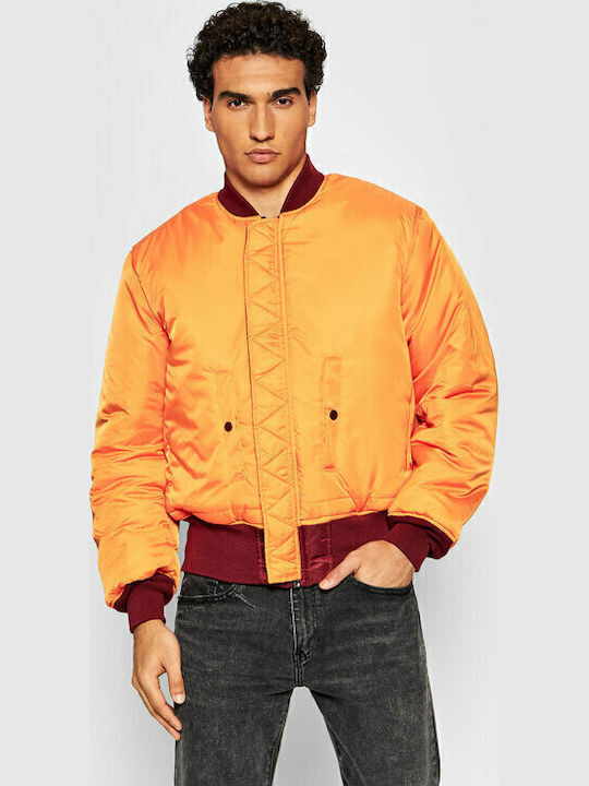 MA-1 Flight Jacke Bomber Burgundisch