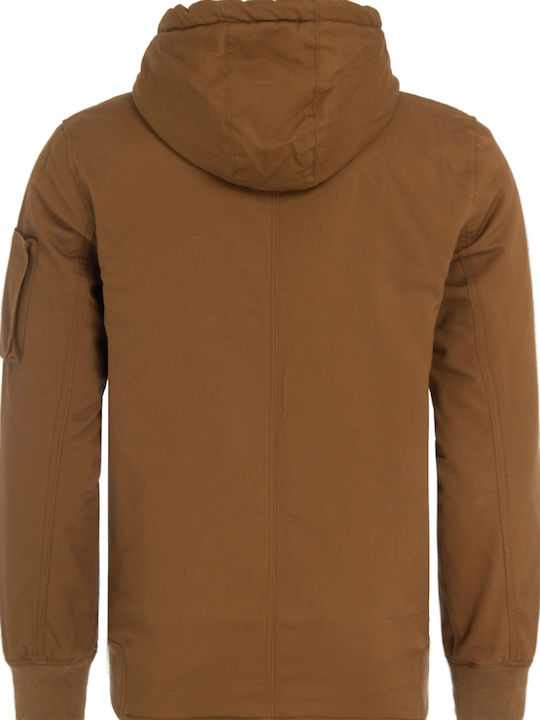 Hana Go Winter Jacket Waterproof Tabac Brown