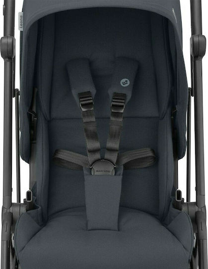 Maxi-Cosi Leona Reglabil Cărucior pentru Bebeluși Potrivit pentru Nou-născut Grafit esențial 7.5kg