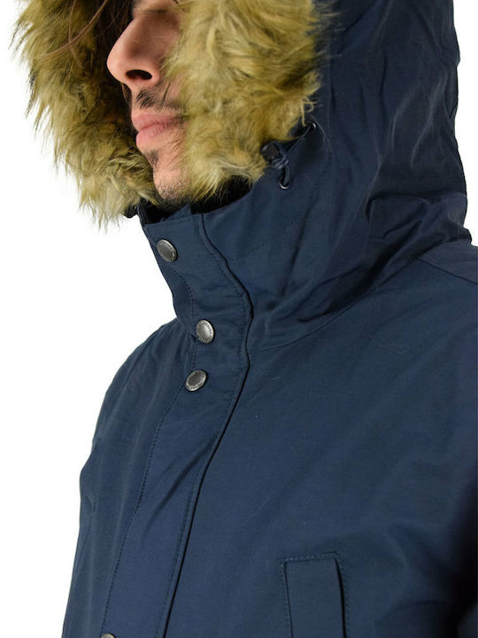 Bamburgh II Winter Jacket Parka Navy Blue