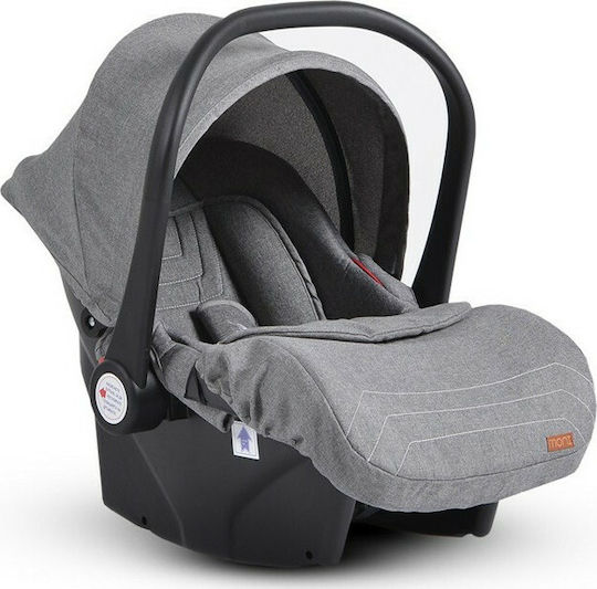 Moni Midas Adjustable 3 in 1 Baby Stroller Suitable for Newborn Gray 10.2kg