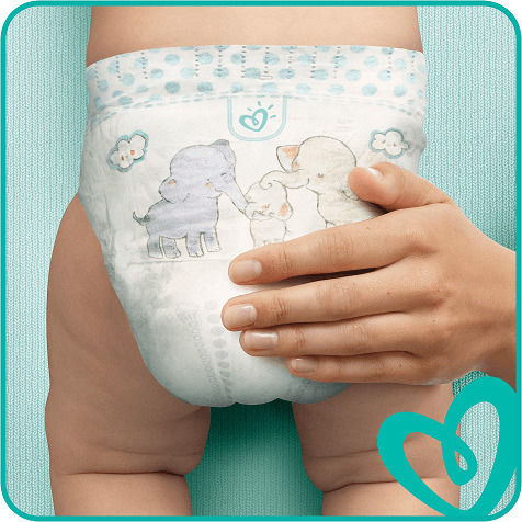 Pampers Tape Diapers Active Baby No. 4 for 9-14kg 76pcs