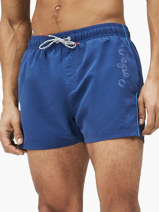 New Brian Plain Ανδρικό Μαγιό Σορτς Navy Μπλε