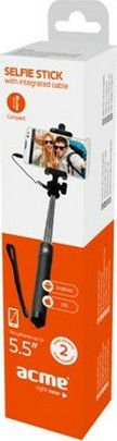 Acme MH09 Selfie Stick With 3.5mm Cable Black 159107
