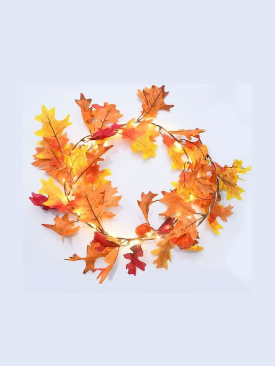 Aca Christmas Lighted Decorative Wreath Battery Powered 120cm Christmas Wreath