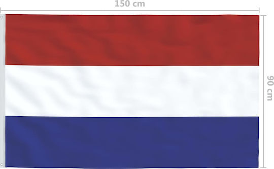 Steagul Olandei Poliester cu Mâner lung 150x90cm