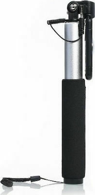 Remax P5 Selfie-Stick mit 3.5mm Kabel Silber