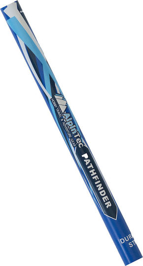 AlpinPro Pair of Telescopic Aluminum Fast Lock Trekking Poles with 3 Sections Pathfinder Blue 285gr