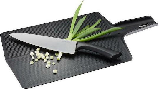 Gefu Rectangular Plastic Chopping Board Black 47x26cm