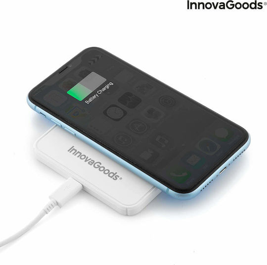 InnovaGoods Ασύρματος Φορτιστής (Qi Pad) Λευκός (V0103352)