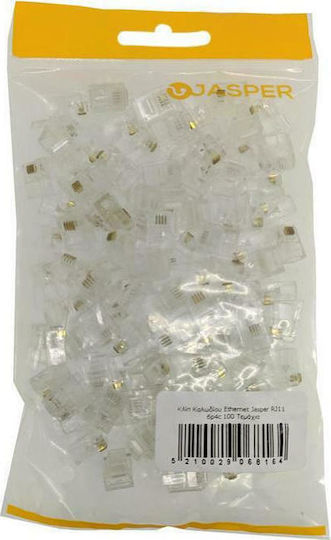 Lancom Φις RJ11 6P4C 100τμχ