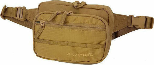Pentagon Protean Military Pouch Waist made of Polyester Coyote 1.2lt