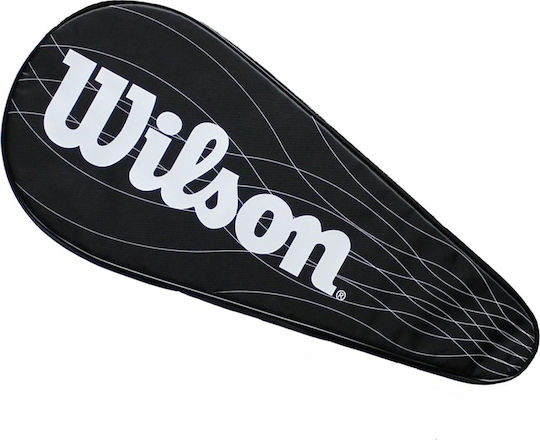 Wilson Premium Θήκη Τένις 1 Ρακέτας Μαύρη