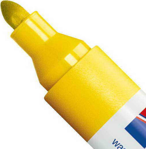 Edding Textile Marker 4500 Marker Gelb Permanent Für Stoff Runde Nase