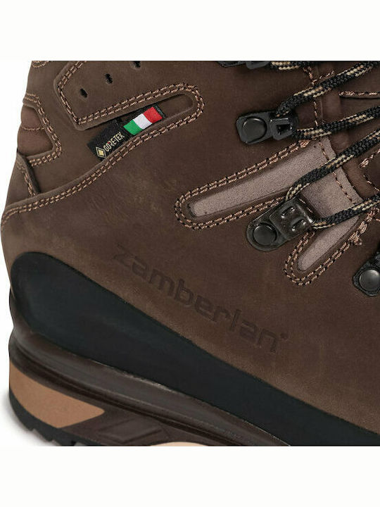 Zamberlan 960 Guide GTX RR Ανδρικά Ορειβατικά Μποτάκια Αδιάβροχα με Μεμβράνη Gore-Tex Καφέ