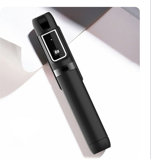 P40 Selfie Stick Cell Phone Tripod Bluetooth Black