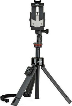 Joby GripTight PRO TelePod Selfie Stick Cell Phone Tripod Bluetooth Black