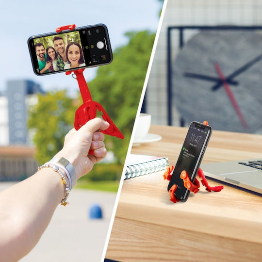 Celly Squiddy Red Cell Phone Tripod