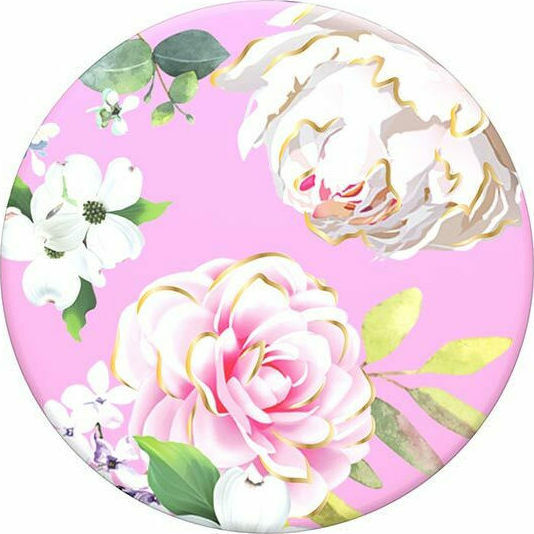 PopSockets PopGrip Κινητού Pink Floral