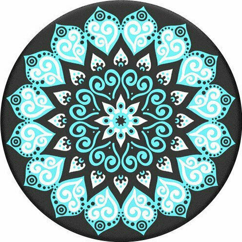 Pop Socket Κινητού Mandala Μπλε