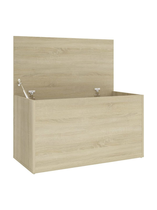 vidaXL Outdoor Storage Box Brown L84xW42xH46cm