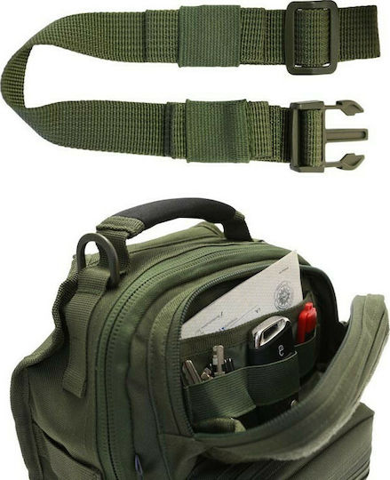 Brandit Us Cooper EDC Sling Military Pouch Chest made of Polyester Multicam Dark Camo 8lt