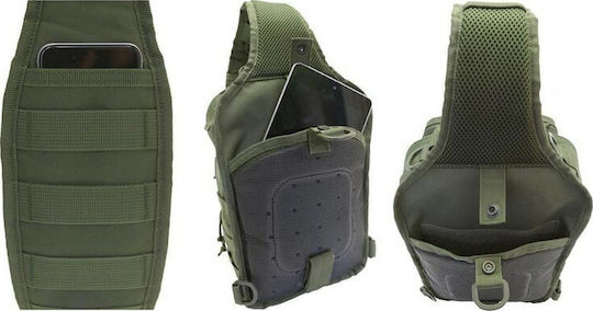 Brandit Us Cooper EDC Sling Military Pouch Chest made of Polyester Multicam Dark Camo 8lt