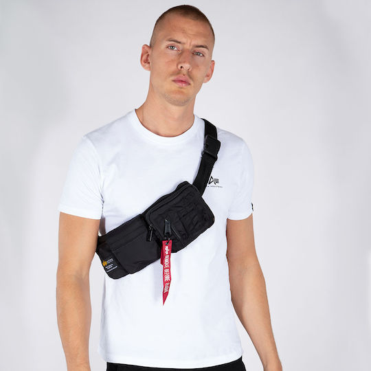Alpha Industries Utility Στρατιωτικό Τσαντάκι Μέσης Μαύρο