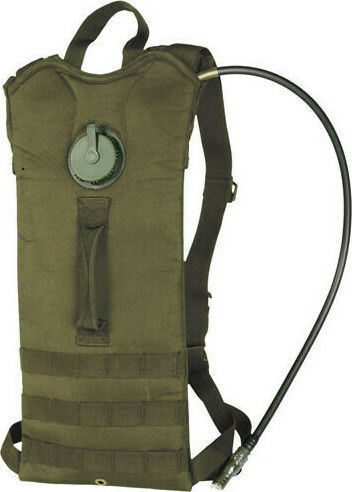 Mil-Tec Basic Water Pack with Straps Στρατιωτικό Υδροδοχείο από Πολυεστέρα Χακί 3lt