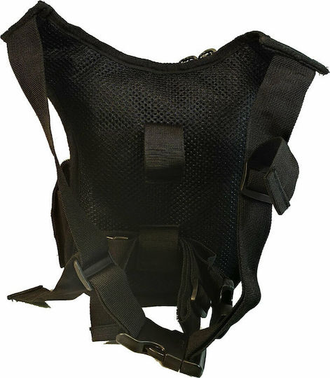 Polo Shoulder Gun Στρατιωτικό Τσαντάκι Ώμου από Cordura Μαύρο 5lt