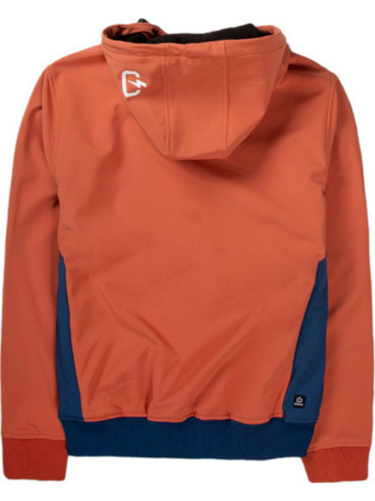 Winter Jacke Orange