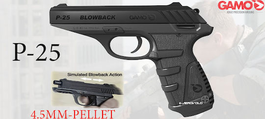 Gamo Pistol cu Aer CO2 P-25 Recul 4.5mm