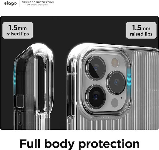 Elago Urban Back Cover Σιλικόνης 1.5mm Διάφανο (iPhone 13 Pro Max)