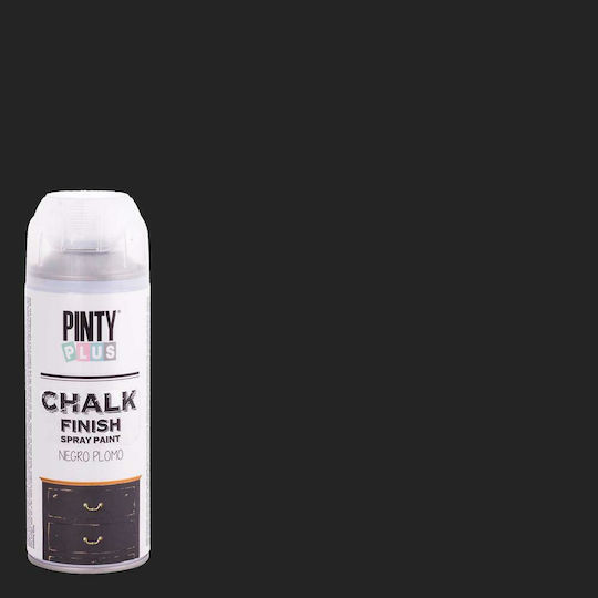 Pinty Plus Chalk Finish Paint Spray Chalk Paint Black 400ml CK799