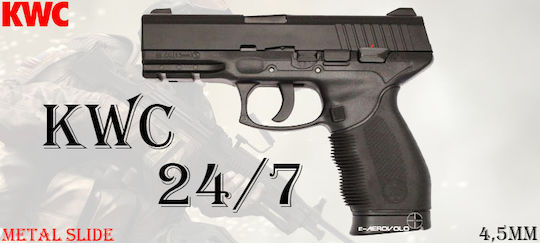 KWC Pistol cu Aer CO2 24/7 4.5mm 4.5mm