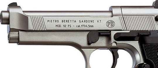 Umarex Pistol cu Aer CO2 92FS Nickel 4.5mm