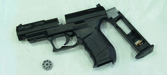 Umarex Аеропистолет CO2 Walther CP99 Black 4.5мм