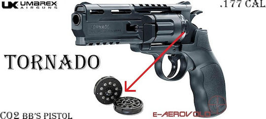 Umarex Αεροβόλο Πιστόλι CO2 UX Tornado 4.5mm