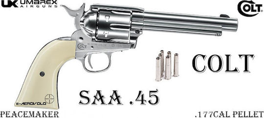 Umarex CO2 Air Pistol Colt SAA .45 Peacemaker Metal 4.5mm