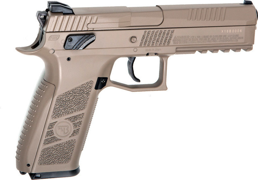 Asg Αεροβόλο Πιστόλι CO2 CZ P09 Pellet Airgun Full FDE Blowback 4