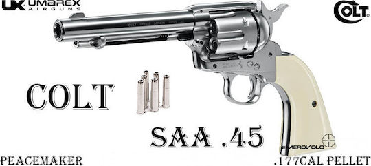 Umarex CO2 Air Pistol Colt SAA .45 Peacemaker Metal 4.5mm