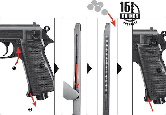 Walther Walther PPK/S Γεμιστήρας
