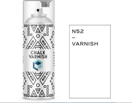 Cosmos Lac Chalk Varnish for Chalk Paint Spray Mat N52 Mat Transparent 400ml N52