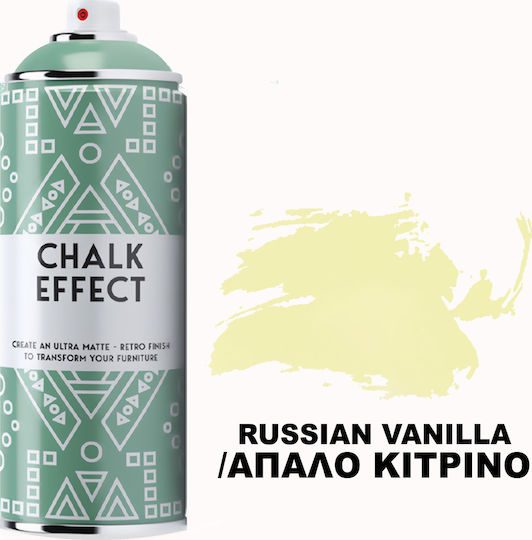 Cosmos Lac Chalk Effect Chalk Spray N13 Russian Vanilla Yellow 400ml N13