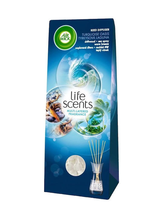 Airwick Room Fragrance Life Scents with Fragrance Freshness Tuequoise Oasis 1pcs 30ml