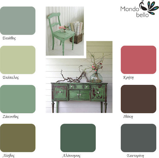 Mondobello Chalk Paint Chalk Paint 375ml Santorini/black