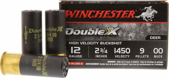 Winchester Φυσίγγια Double-X 9βολα 5τμχ
