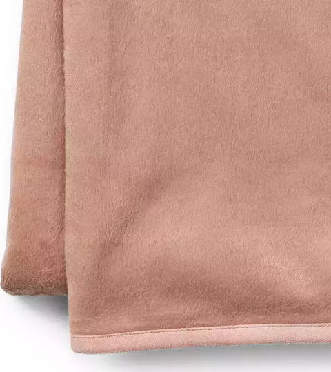 Elodie Details Одеяло Детски пелени за пелени Pearl Velvet Велур Розов 75x100см.