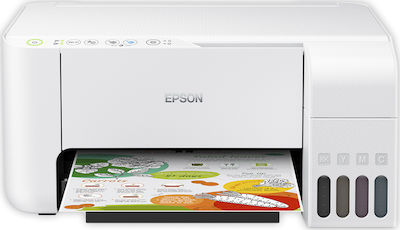 Epson EcoTank L3156 Colour All In One Inkjet Printer with WiFi and Mobile Printing